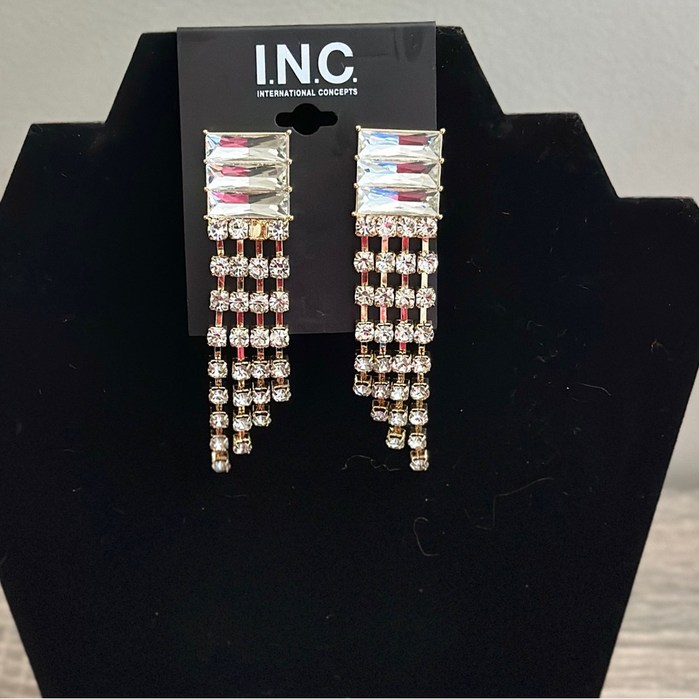 I.N.C - Women’s Fringe Statement Earrings